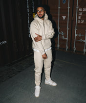 Athleisure Hoodie - Crème