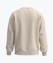Athleisure Sweatshirt - Crème