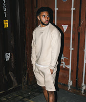 Athleisure Sweatshirt - Crème