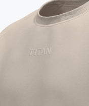 Athleisure Sweatshirt - Crème