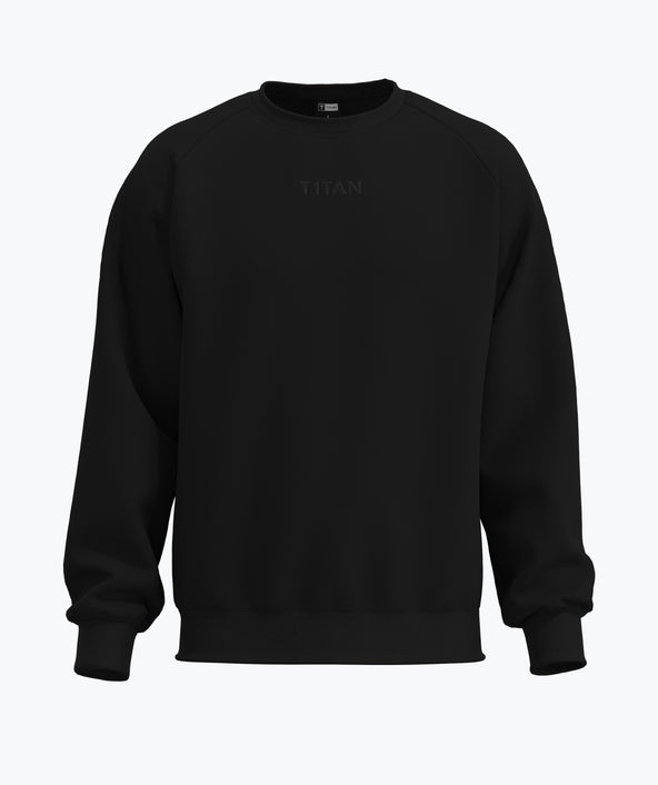 Athleisure Sweatshirt - Zwart
