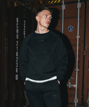 Athleisure Sweatshirt - Zwart