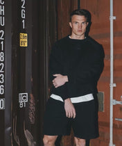 Athleisure Shorts - Zwart