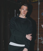 Athleisure Sweatshirt - Zwart