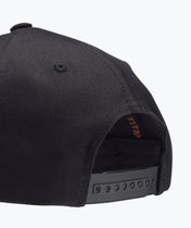 Snapback zwart
